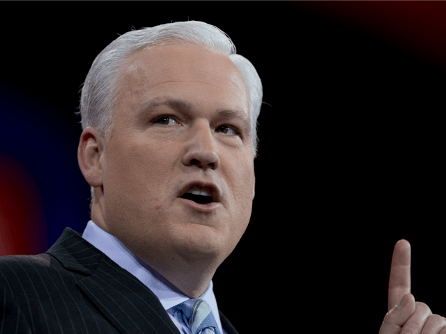 American Conservative Union Chairman Matt Schlapp speaks during the Conservative Political Action Conference (CPAC) in National Harbor, Md., Friday, Feb. 27, 2015. (AP Photo/Carolyn Kaster)