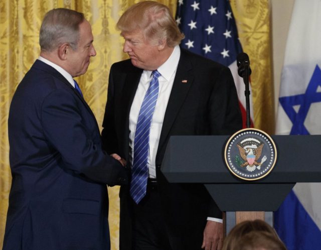 Netanyahu Trump (Evan Vucci / Associated Press)