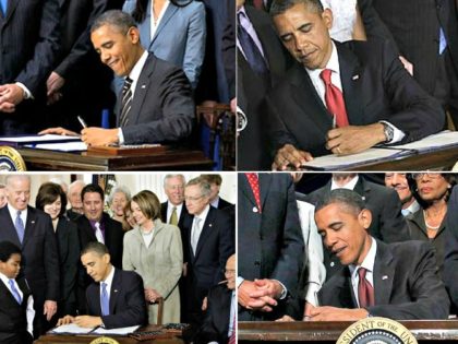 Obama Signs Orders, Regulations
