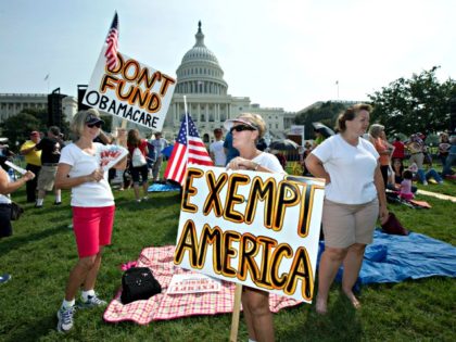 Obamacare Protest AP