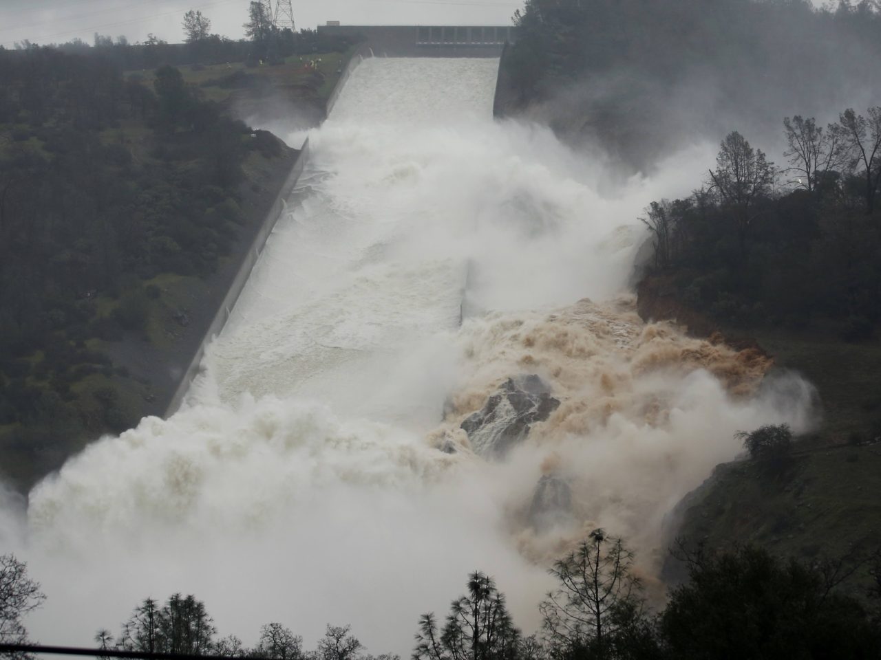Oroville Dam Break Growing, But No Evacuations Yet