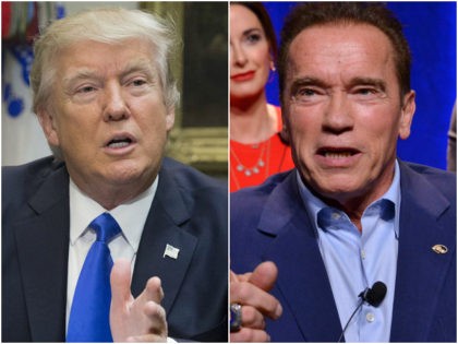 Donald Trump and Arnold Schwarzenegger