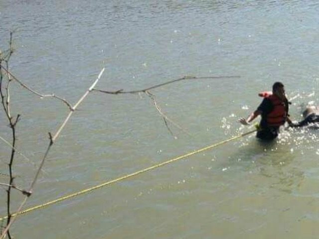 Pulling Body out of river