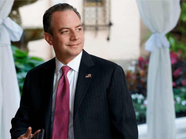 Reince Priebus, chief of staff for President-elect Donald Trump, arrives at Mar-a-Lago, Wednesday, Dec. 28, 2016, in Palm Beach, Fla. (AP Photo/Evan Vucci)