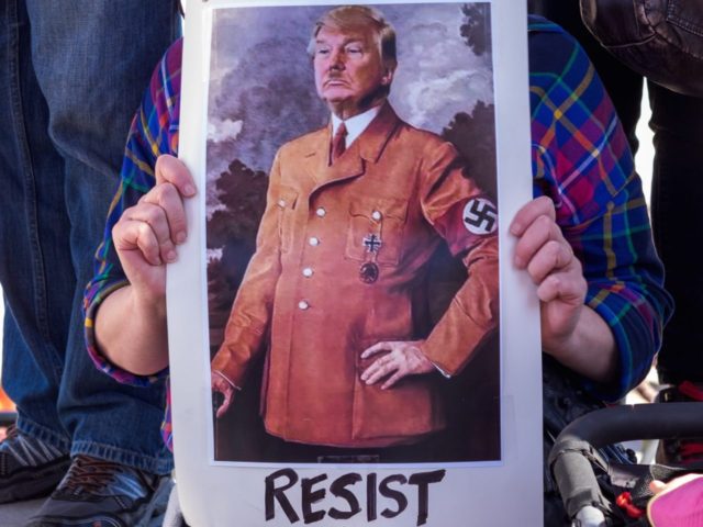 Resist Trump as Hitler (Melissa Johnson / Flickr / CC / Cropped)