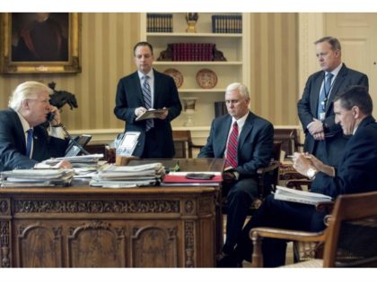 Trump-Priebus-Pence-Spicer-Flynn-AP