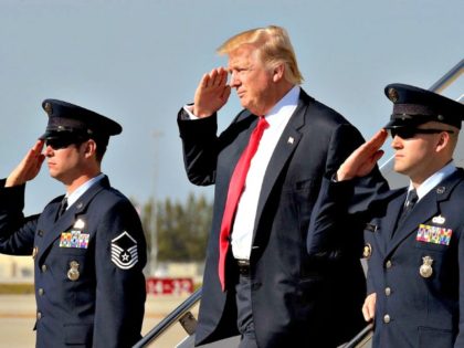 Trump Salute AP