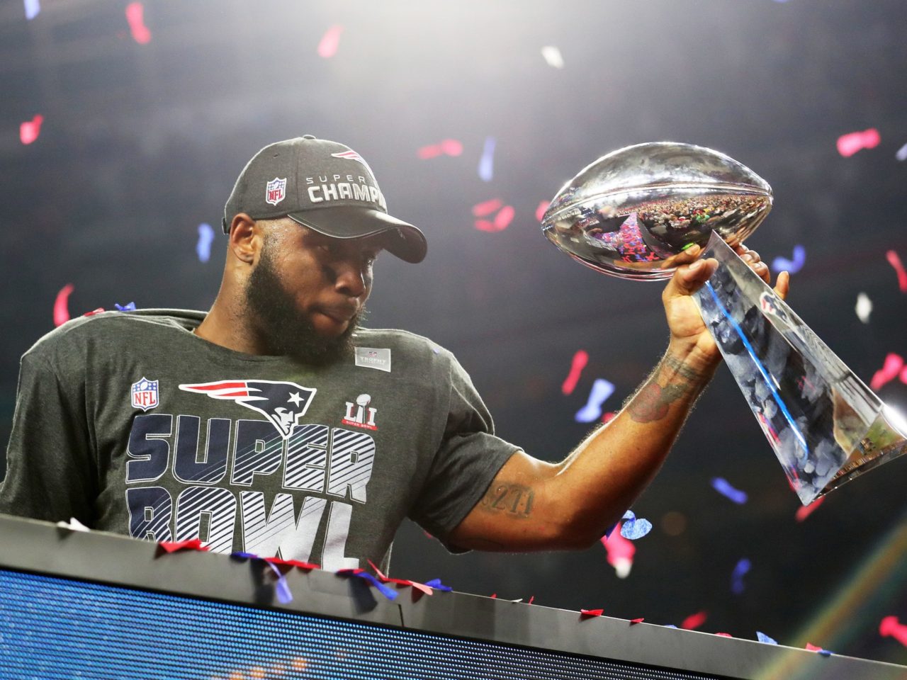 Mike played. Superbowl MVP