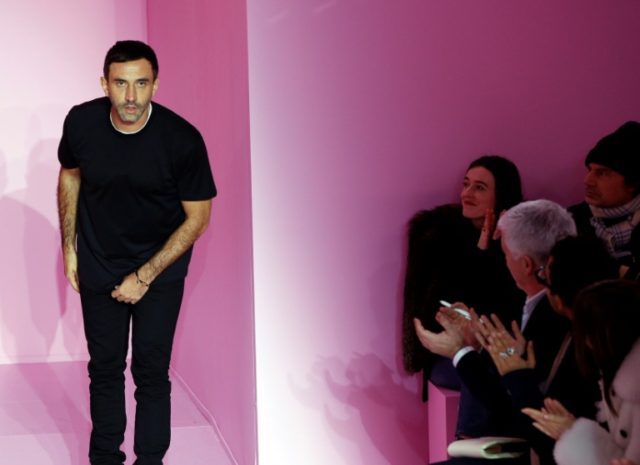 Italian designer Ricardo Tisci, pictured in 2016, becomes the latest in a series of design