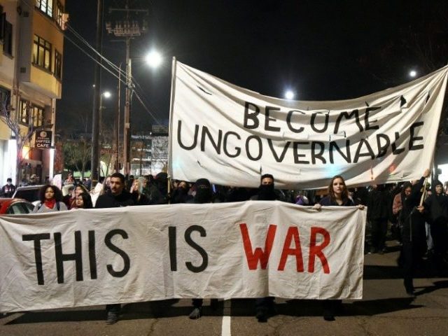 Violent protests erupted at the University of California at Berkeley Wednesday over the scheduled appearance of a controversial editor of the conservative news website Breitbart