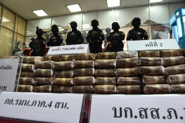 Thailand and Malaysia are top markets for "yaba" tablets, or methamphetamine mixed with ca
