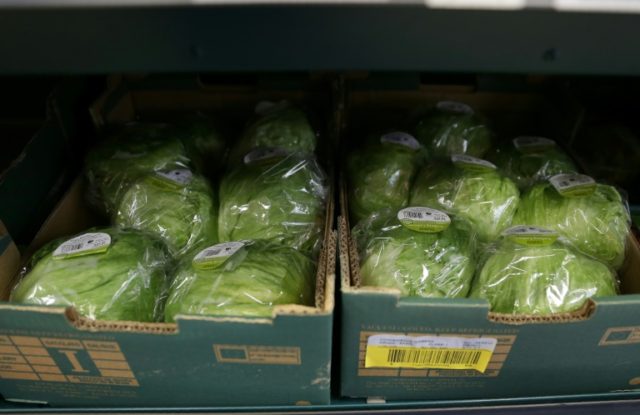 British supermarkets are rationing iceberg lettuces and other vegetables due to bad weathe
