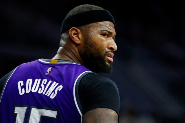 Sacramento forward DeMarcus Cousins scored 32 points with 12 rebounds and nine assists as