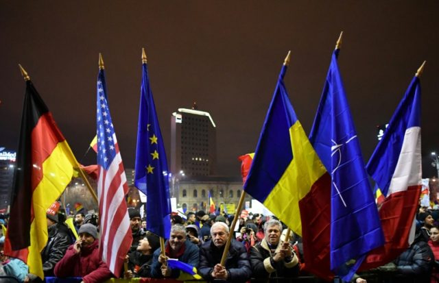 An estimated 330,000 people demonstrated across Romania on Saturday in the biggest turnout