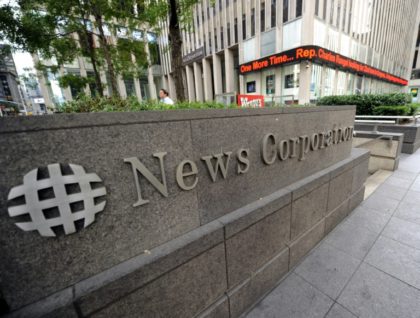 The News Corporation whose newspaper assets also include the Wall Street Journal and Time