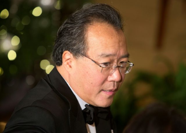 Cellist Yo-Yo Ma, pictured in 2015, won the Best World Music Album with his Silk Road Ense