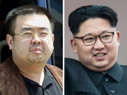 First-born Kim Jong-Nam (L) was once thought to be the natural successor to his father, but on Kim Jong-Il's death in 2011 the succession went to Jong-Un (R), who was born to the former leader's third wife