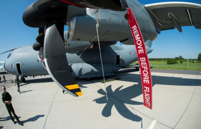 Airbus says charges stemming from problems with its A400M military cargo transport plane h