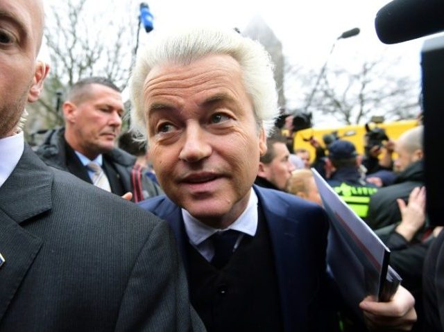 Dutch far-right leader Geert Wilders' Freedom Party is running neck-and-neck …