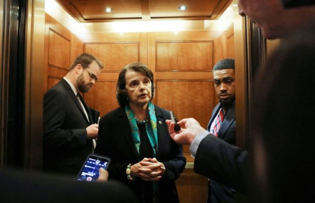 Senator Dianne Feinstein says she is unsatisfied with the level of protection being offere