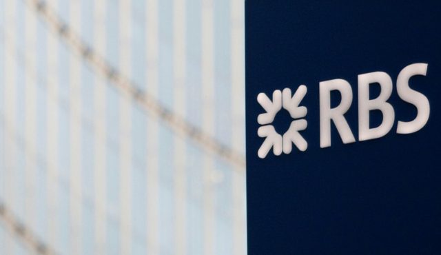 Royal Bank of Scotland, bailed-out by the British government following the 2008 financial