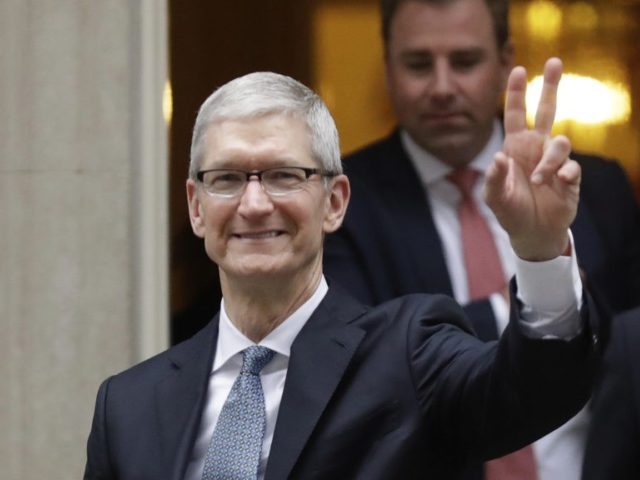 Apple CEO Tim Cook boasts about his social justice initiatives
