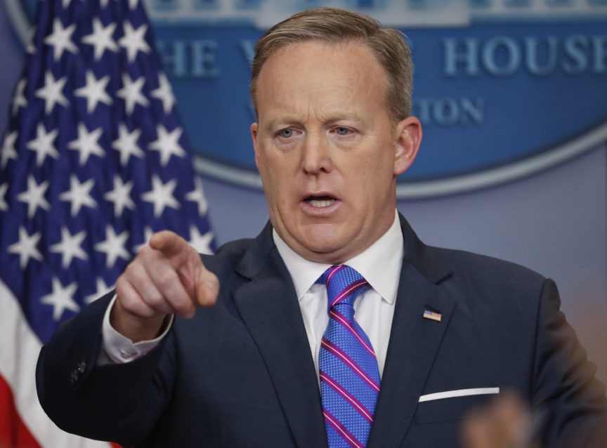 Exclusive: Sean Spicer Gives CNN Public Dressing-down in Press Gaggle