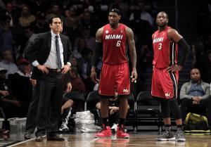 Miami Heat coach Erik Spoelstra: "I miss Dwyane [Wade]"