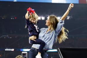 Watch: Gisele Bundchen has inflated celebration after Tom Brady's Super Bowl
