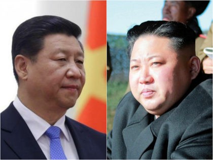 Xi Jinping and Jim Jong-un