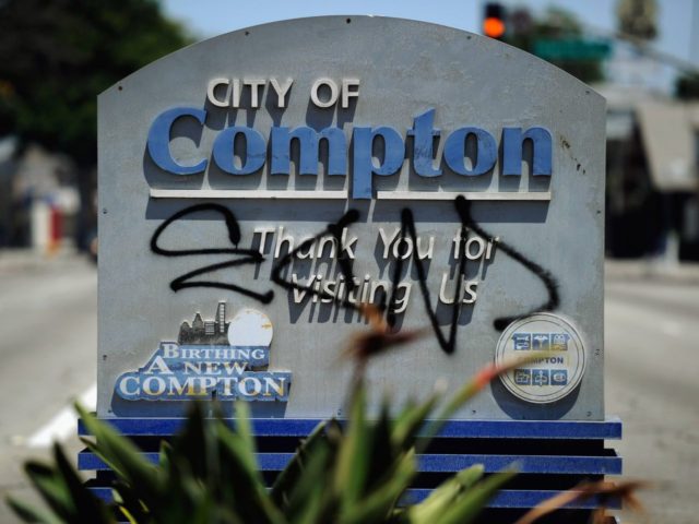 Compton graffiti (Kevork Djansezian / Getty)