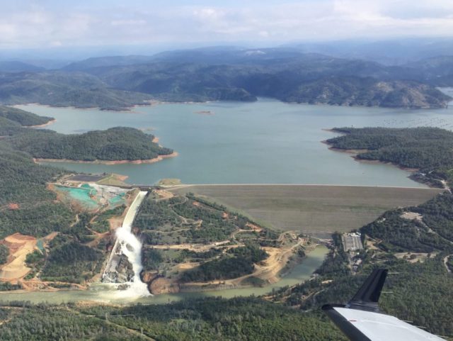 Oroville Lake and Dam (Breitbart News)