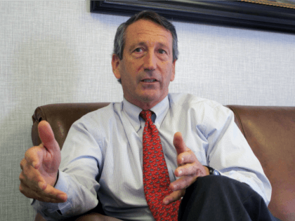 In this Dec. 18, 2013, file photo, U.S. Rep. Mark Sanford, R-S.C., discusses his first months back in Congress during an interview in Mount Pleasant, S.C. A spokesman for the South Carolina Law Enforcement Division said on Tuesday, July 12, 2016 that the agency is investigating after Sanford's niece's foot …