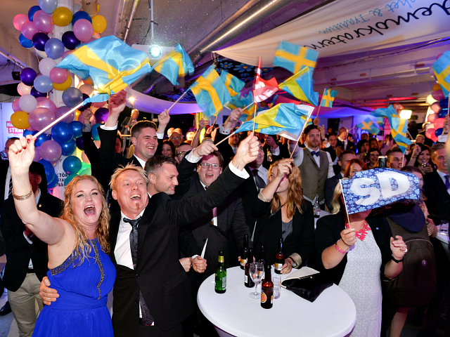 New Poll Shows Populist Sweden Democrats Tied For First Ahead of Election