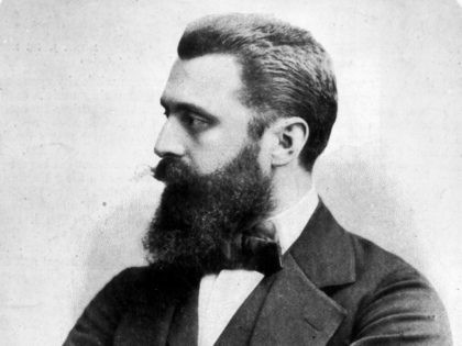 Journalist and writer Dr Theodor Herzl (1860-1904), who founded the modern political Zionist Movement advocating the return of the Jewish nation to Palestine, and thus instigated the eventual creation of the state of Israel. (Photo by Hulton Archive/Getty Images)