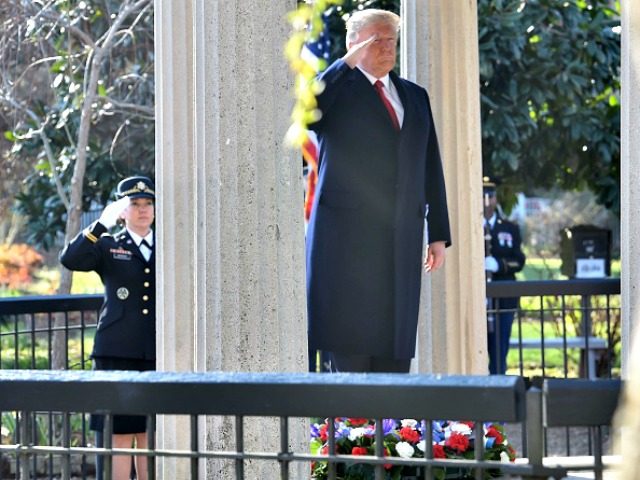 Trump Honors Andrew Jackson AFP