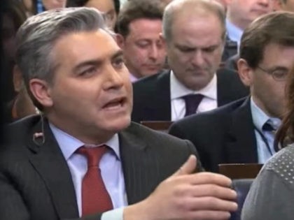 Wednesday at the White House press briefing CNN's Jim Acosta …