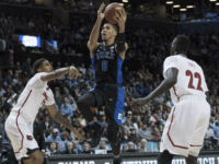 Jayson Tatum, Deng Adel, Ray Spalding Jayson Tatum, Deng Adel, Ray Spalding