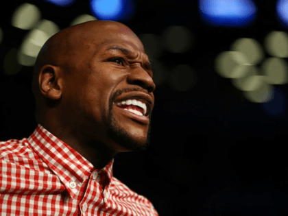 40-year-old Floyd Mayweather walked away from boxing as the welterweight champion in 2015
