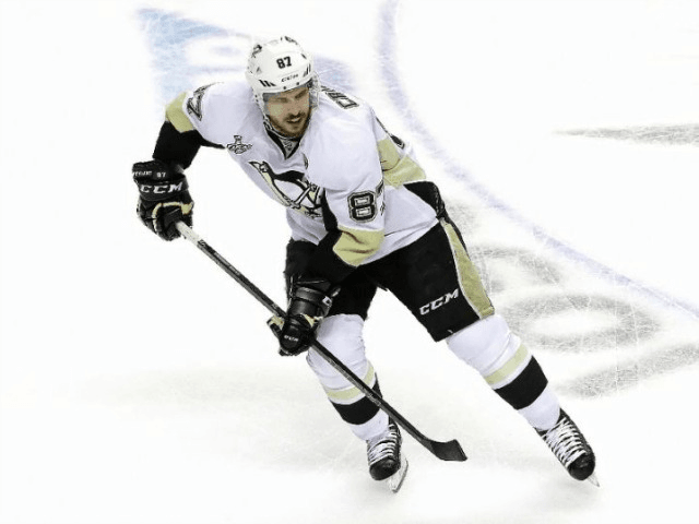 Sidney Crosby who has a history of concussion problems, was injured during a practice, Pit