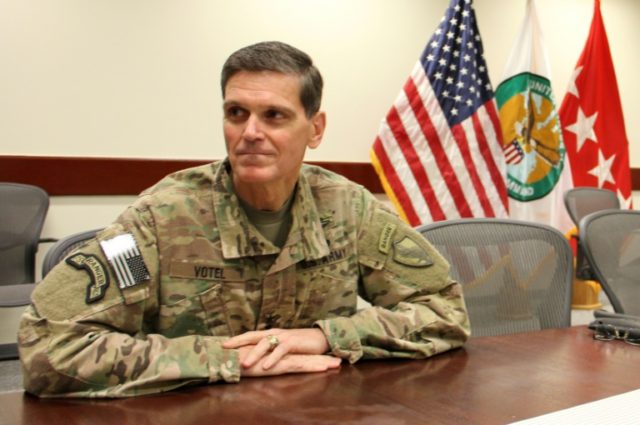 General Joseph Votel, who heads US Central Command, told the Senate Armed Forces Committee