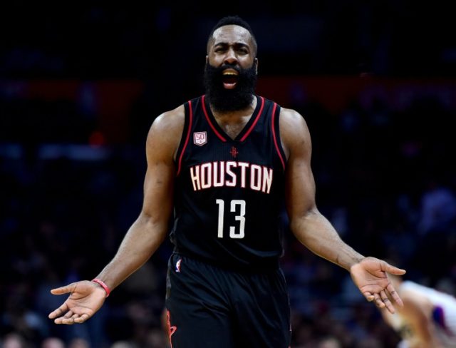 James Harden nailed a last-gasp layup with less than three seconds on the clock as the Hou
