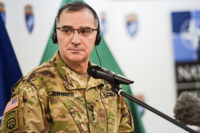 General Curtis Scaparrotti, NATO's Supreme Allied Commander and the head of the US militar