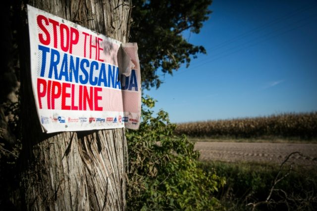 The Keystone XL pipeline would carry oil from Canadian tar sands to US refineries, but was