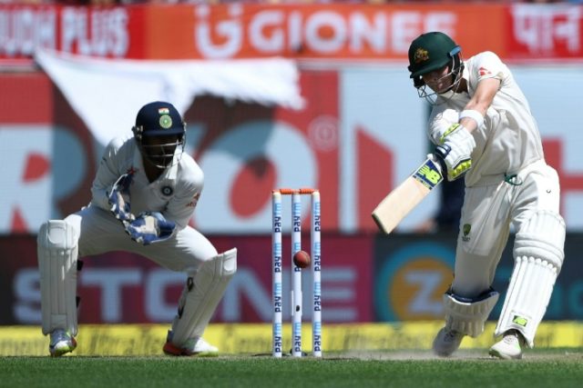 Australia's captain Steve Smith smashed 14 fours during his 173-ball 111 in Dharamsala