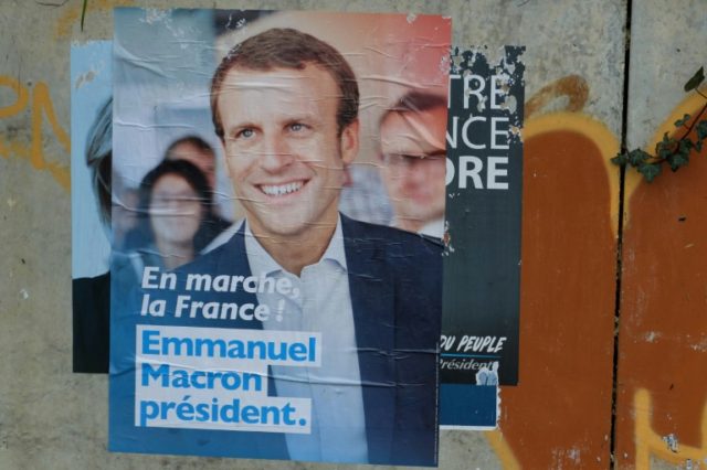 Staunchly pro-Europe Emmanuel Macron, accused Russia of trying to derail his campaign by s