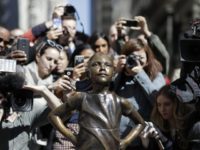 'Fearless Girl' statue stares down Wall Street's iconic bull Photo AP Photo