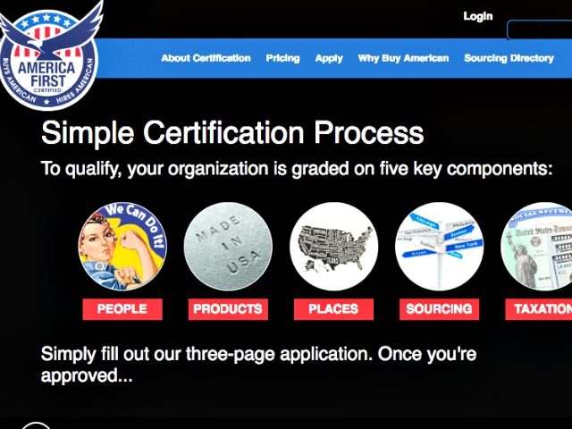 America First Certification