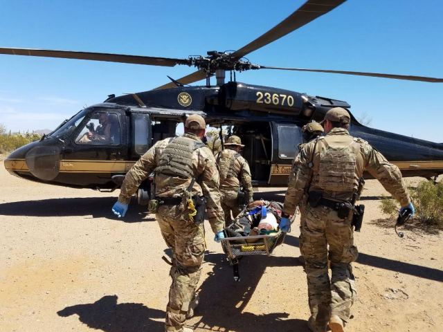Border Patrol Agents Rescue Honduran Gunshot Victim