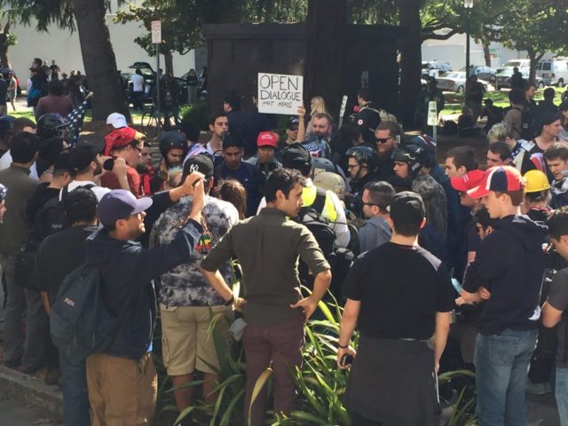 Berkeley Debate (Joel Pollak / Breitbart News)